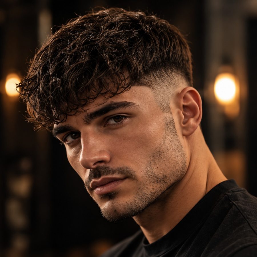 Crop texturizado